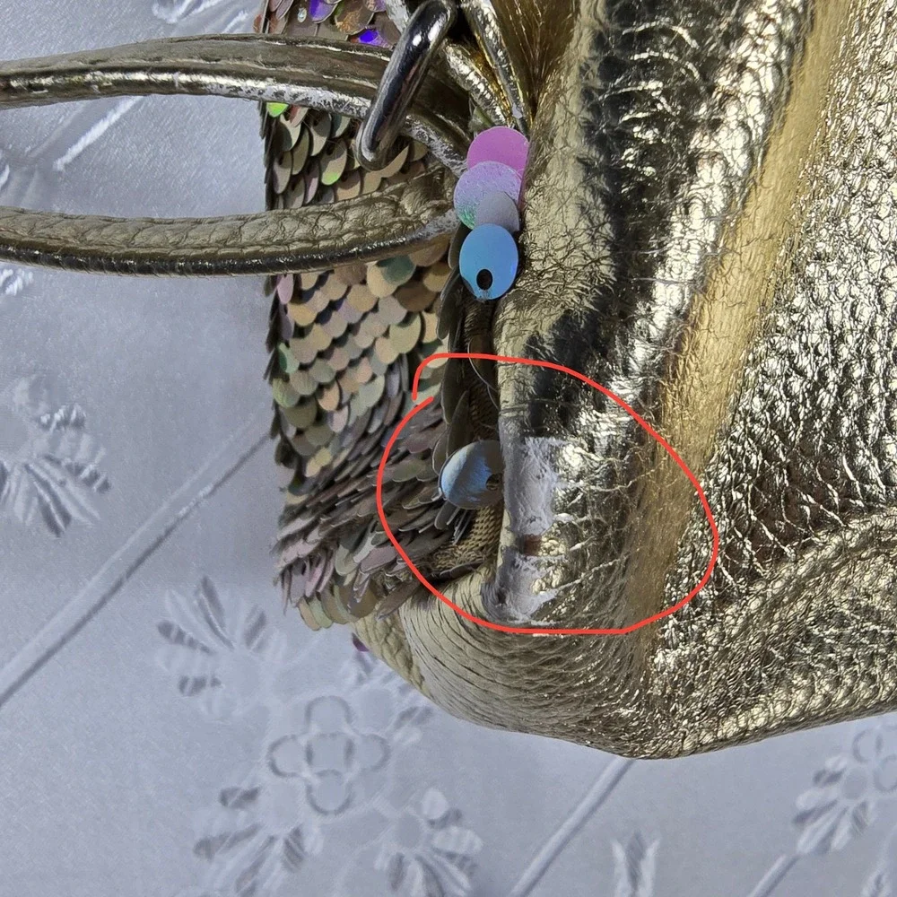 Justice Kids Unicorn Sequin Backpack I Initial, Pompom, Rainbow, Color‎ Changing